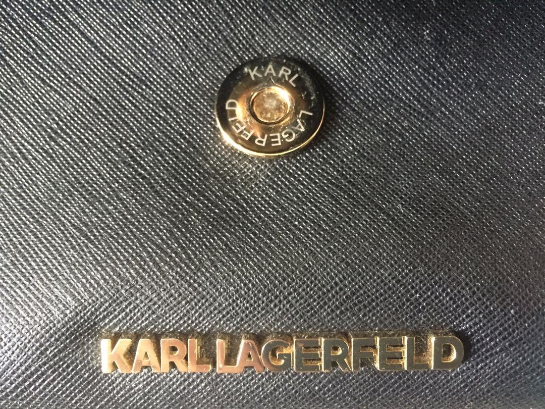 Authentic Karl Lagerfeld Carry On Bag, Luxury, Bags & Wallets on Carousell
