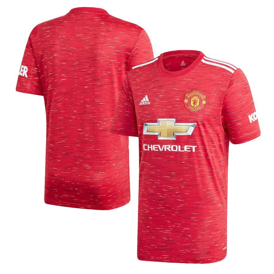 Authentic Manchester United Home Kit 20 21 Sports Sports Apparel On Carousell