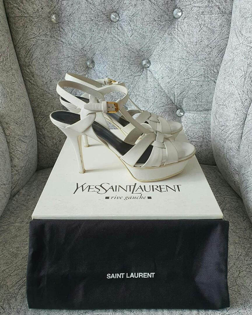 Ysl tribute mid clearance heel