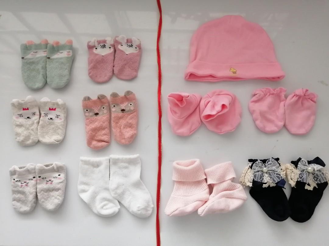 baby girl sock booties