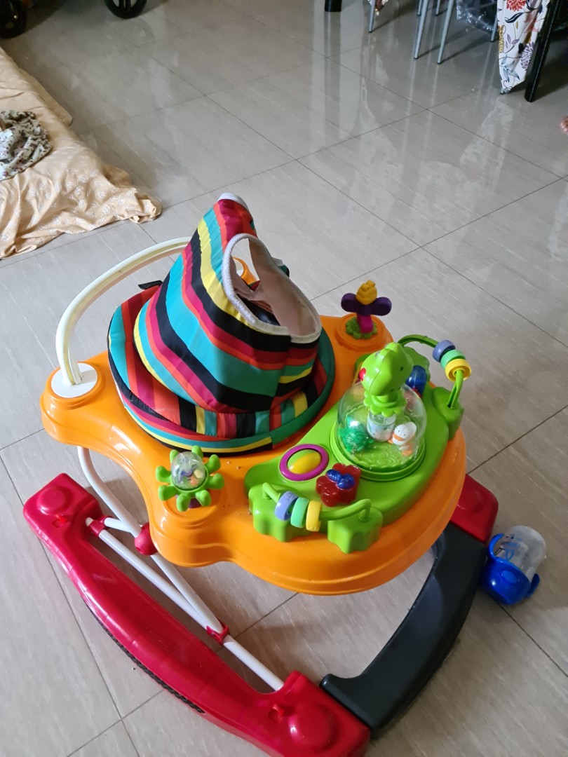 Baby Walker 360 rotating with rocker and jumper, Babies & Kids, Infant