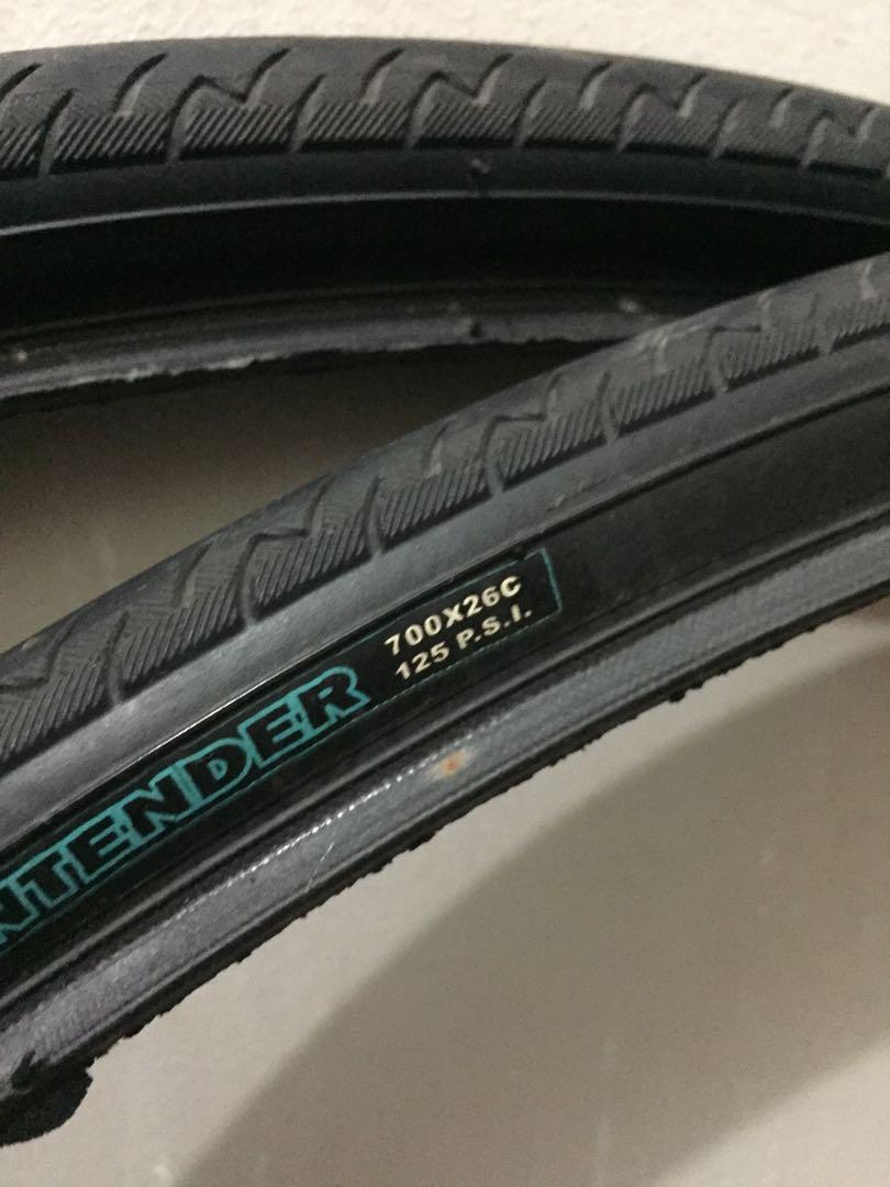 Ban Fixie Roadbike KENDA Kontender 700x26c Olah Raga Sepeda di