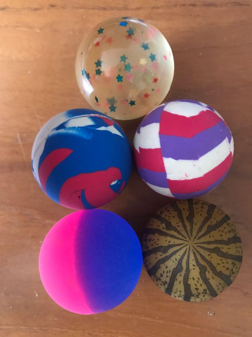 Big rubber bouncy balls, Hobbies & Toys, Toys & Games on ...
