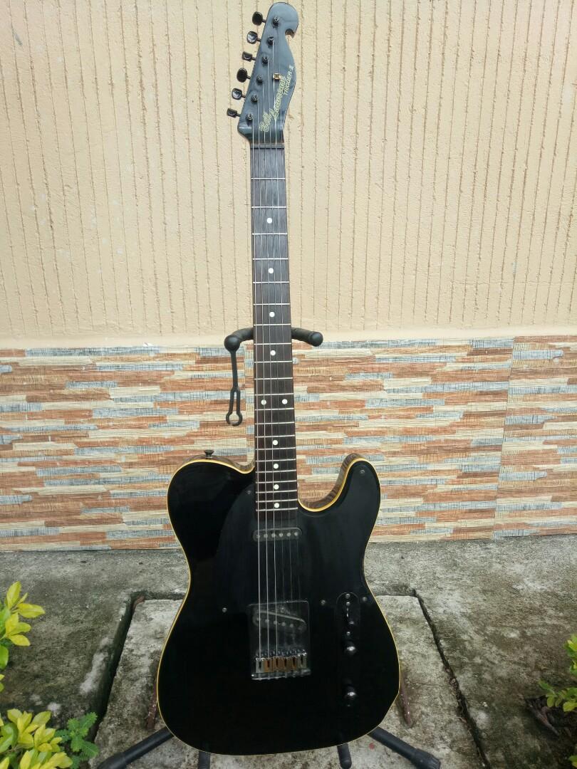 Bill Lawrence Telecaster Guitar Japan (Category: Musical Instruments) located in Manila. Submitted by kinganalog (Listing ID 1027226578, Image 2). Description: Bill Lawrence Trigger II 80s Telecaster Guitar made in Japan, in very good working condition. Minor dents and oxidation on hard ware. Comes with generic soft case. Shipping nation wide, payment can be made via Palawan or Unionbank..