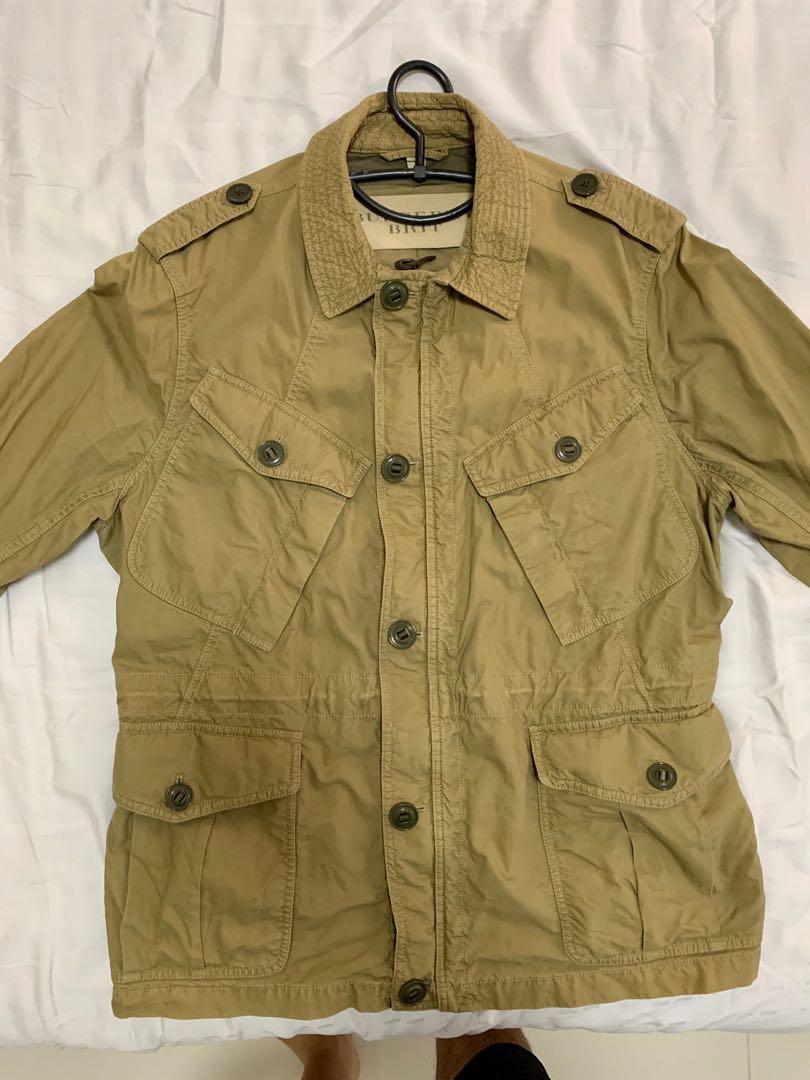 Burberry field jacket top