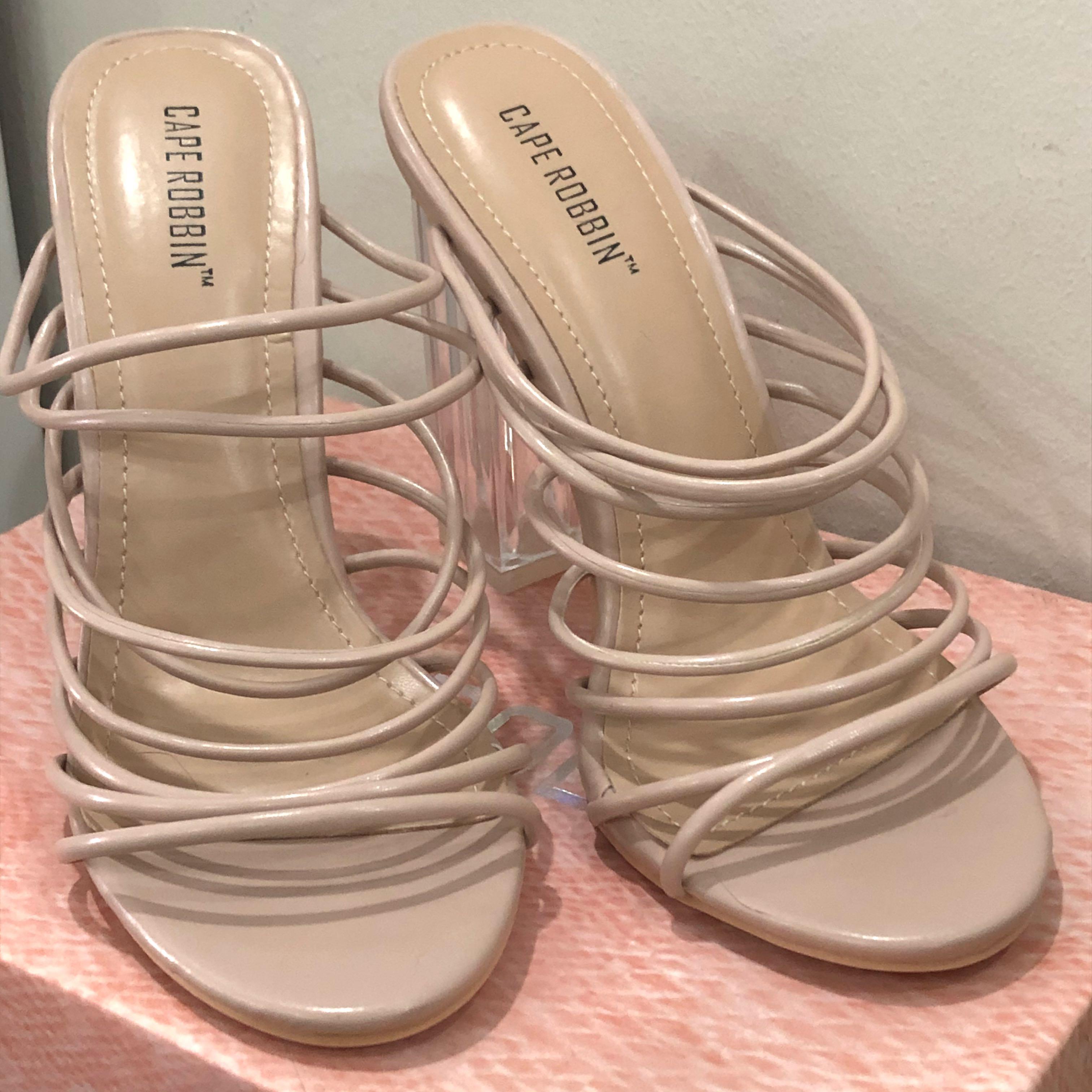 cape robbin clear sneakers