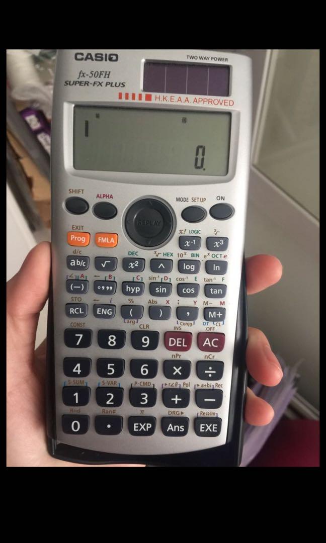 Casio fx50fh Carousell