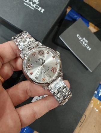 COACH Delancey White Dial Stainless Steel Ladies Watch 14502810