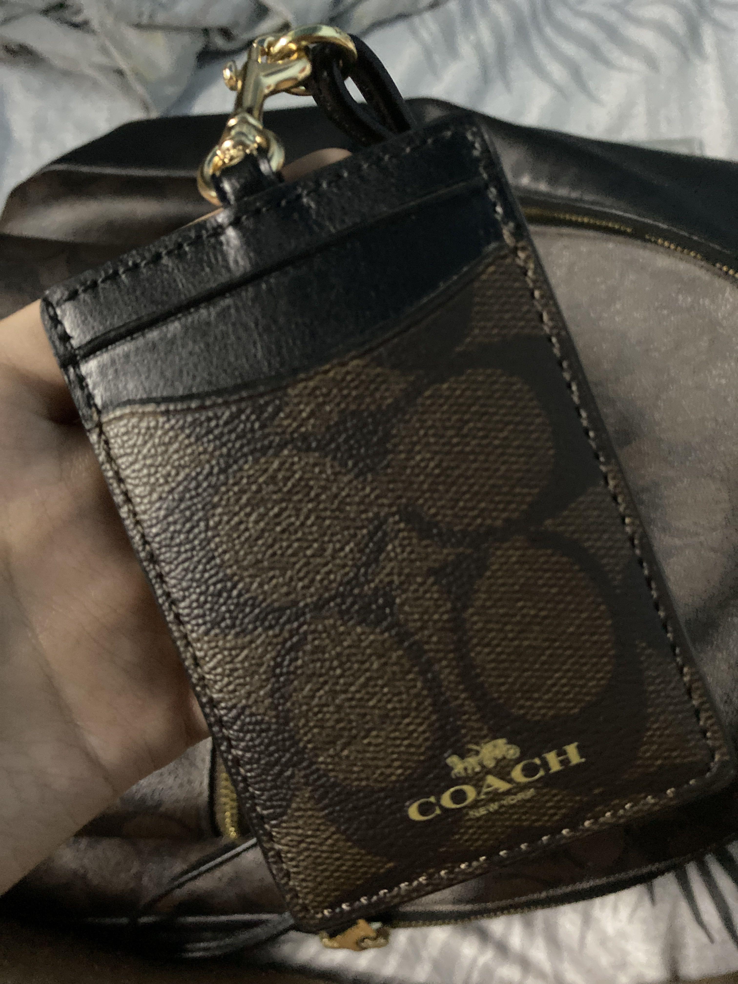 COACH LANYARD SIGNATURE CANVAS (Category: Sneakers & Footwear) located in Manila. Submitted by declutterxmicha (Listing ID 1027403567, Image 1). Description: authentic from HAWAII USA.