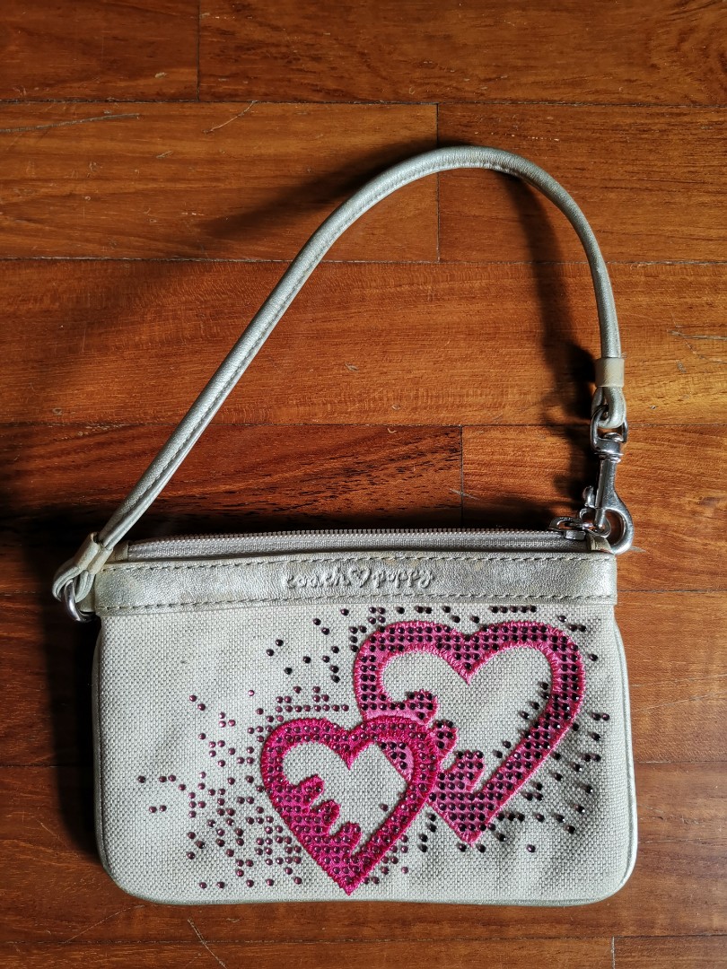Coach denseness Poppy wristlet