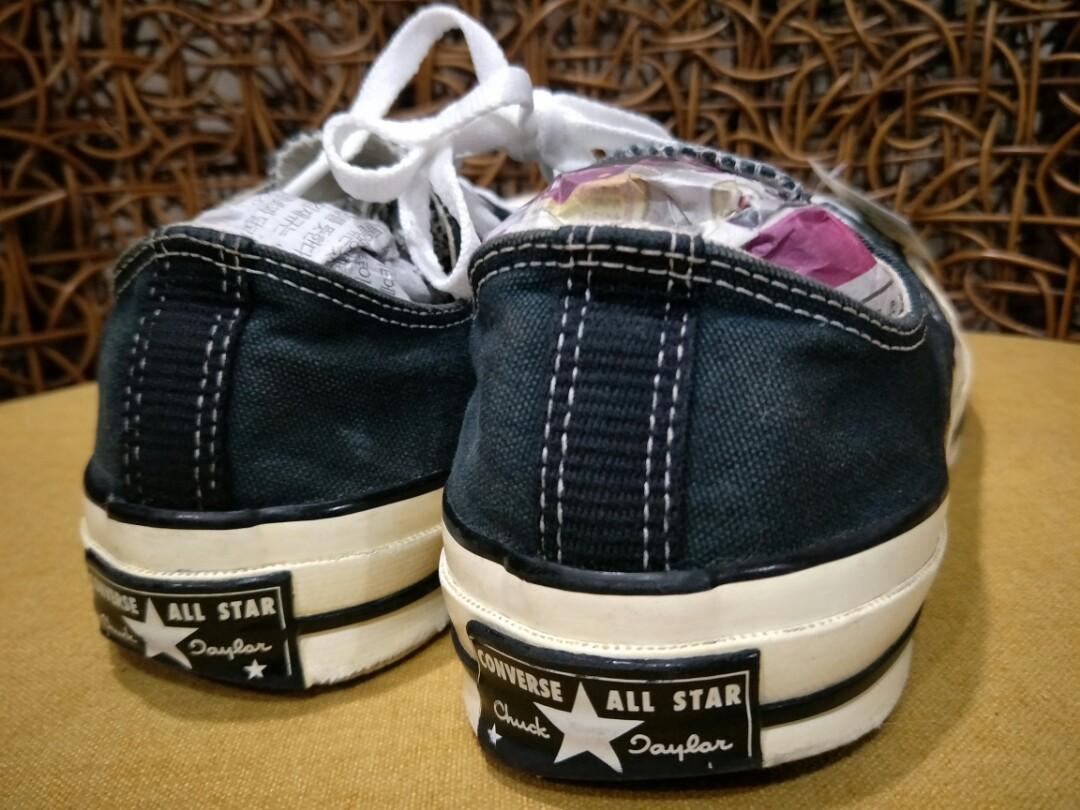 Converse 70's Black Men's Fashion, Sneakers on Carousell