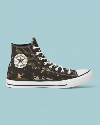 camo high top sneakers