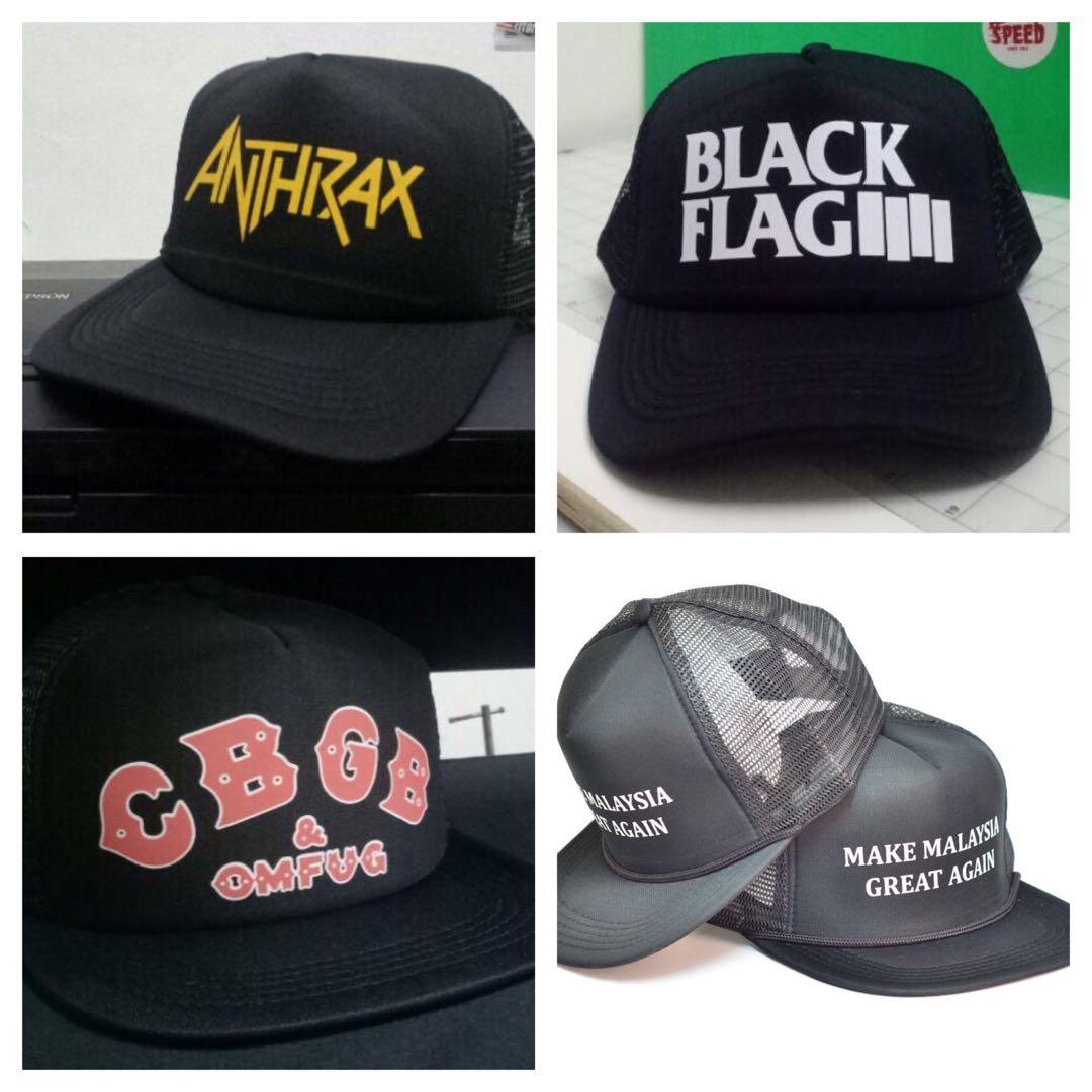 Custom Bands Cap Men S Fashion Accessories Caps Hats On Carousell