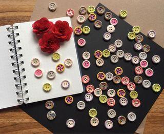 DIY Wooden Buttons