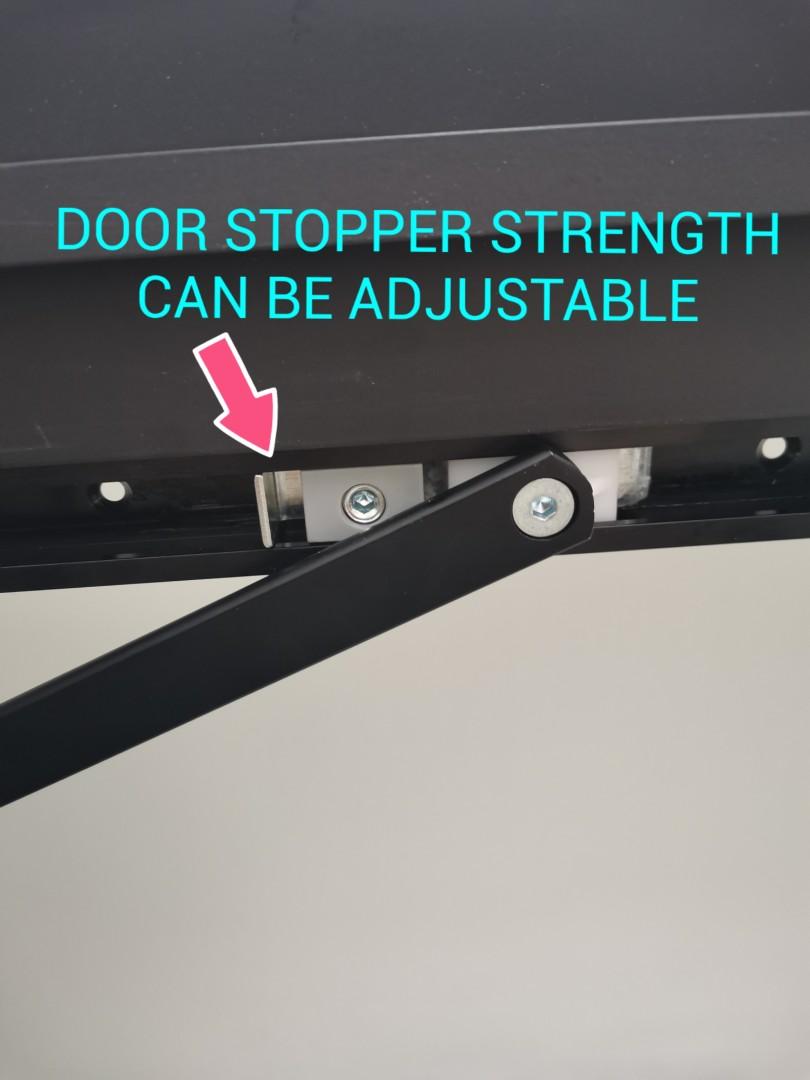 DORMA TS68 DOOR CLOSER / IMPROVE VERSION SLIDE ARM DOOR STOPPER