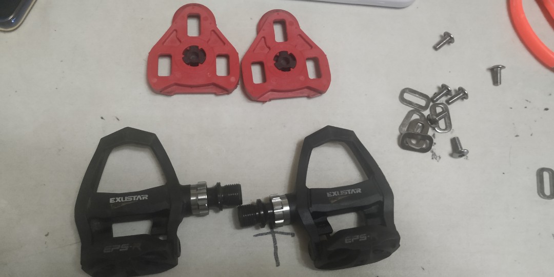 Exustar pedals cleats hot sale