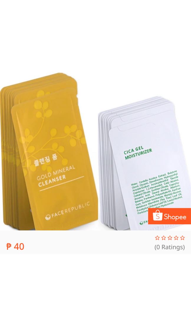 face republic gold mineral cleanser price