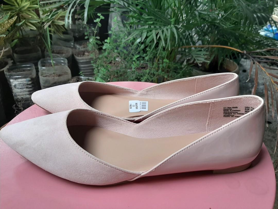 Light pink flats payless hot sale