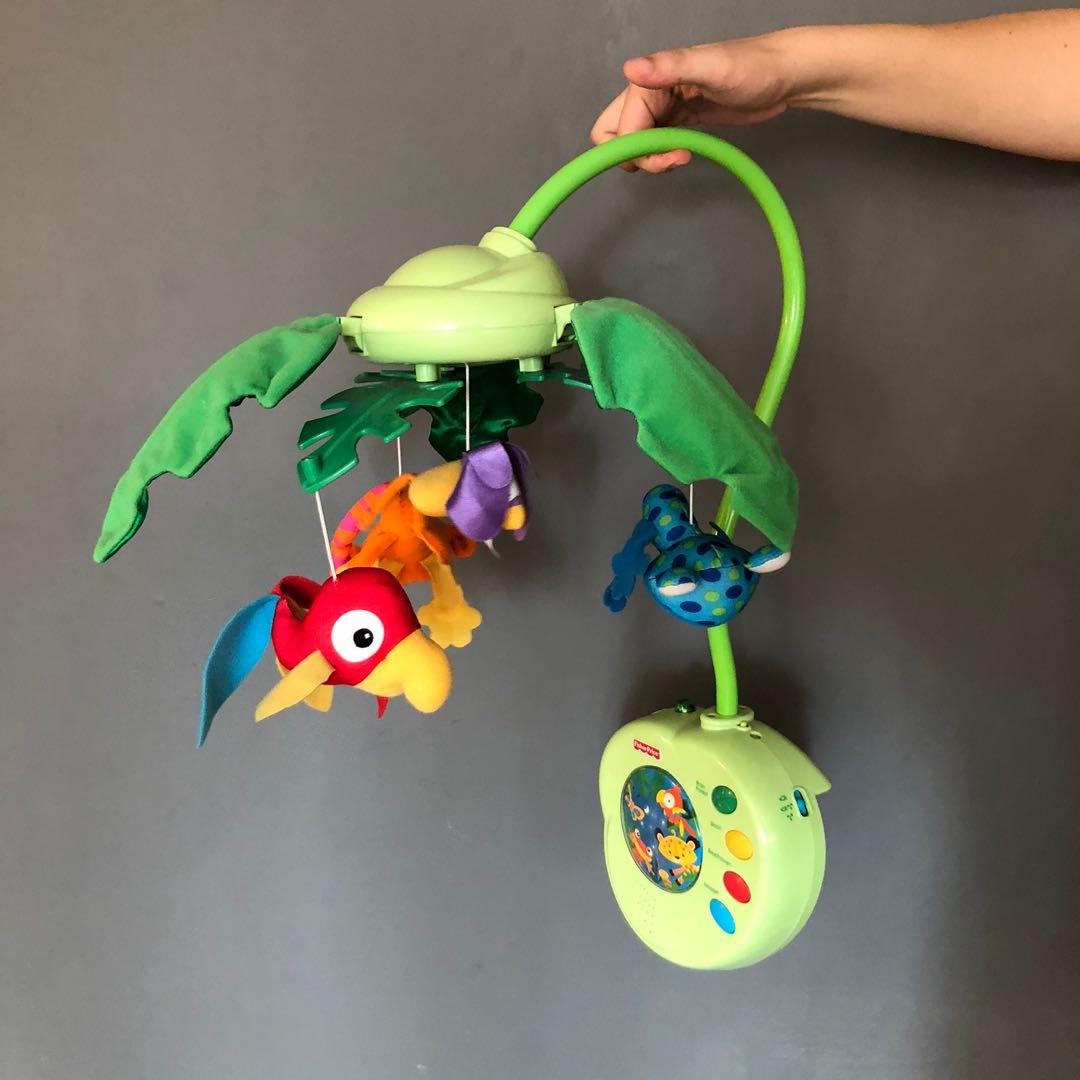 fisher price peek a boo leaves musical mobile