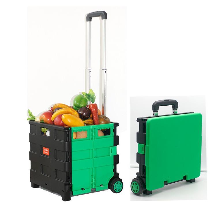 45L Foldable Shopping Trolley (Square), Everything Else on Carousell
