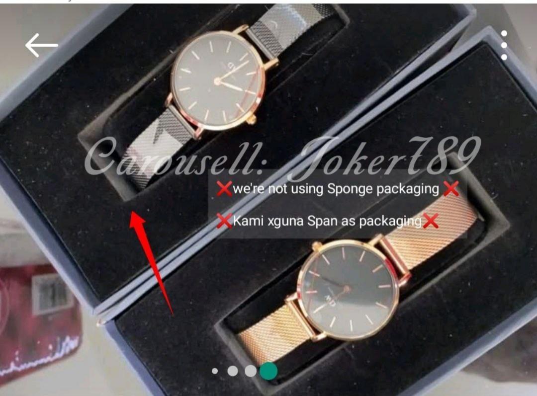 FREE CUFF Dw Watch Ori Daniel Wellington Jam Classic Melrose Rose