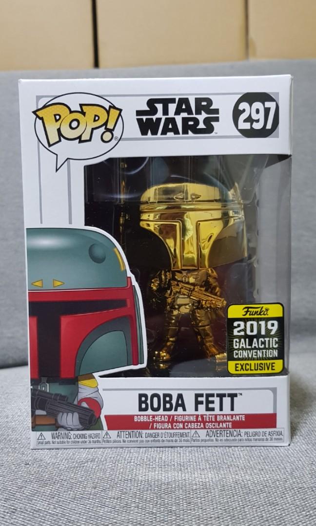 FUNKO POP - STAR WARS - BOBA FETT GOLD 