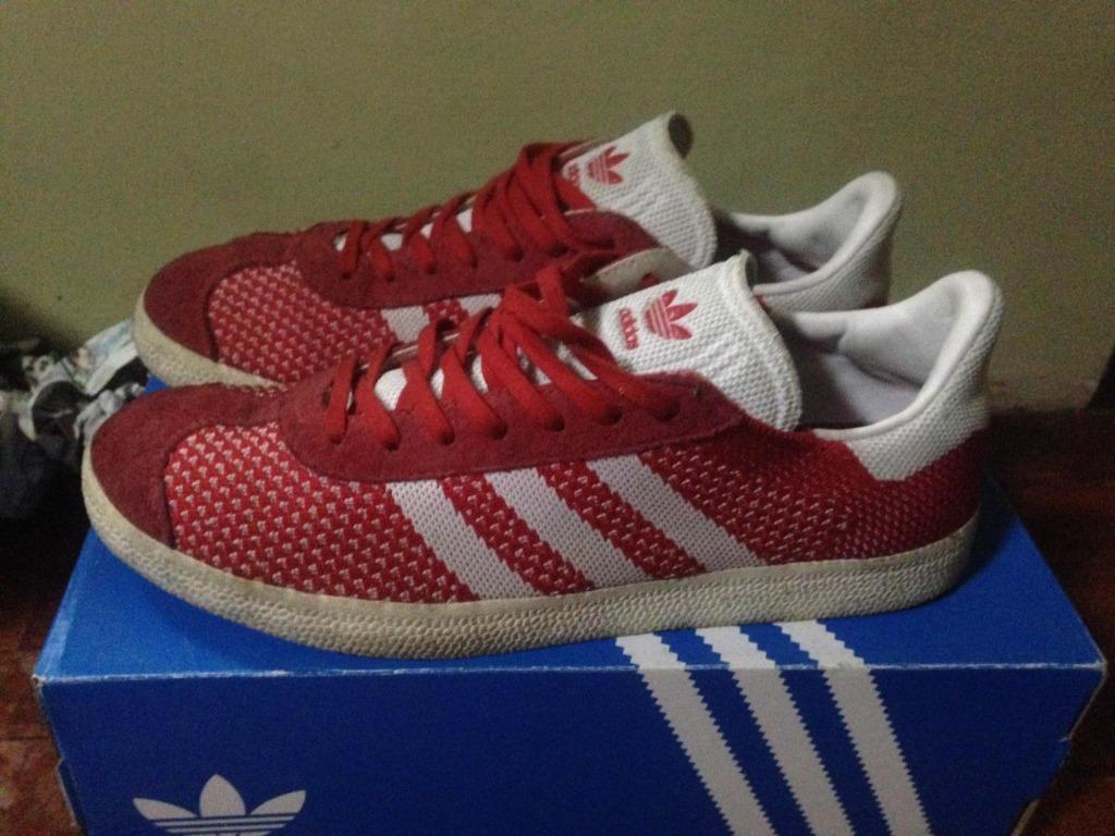 adidas gazelle primeknit red