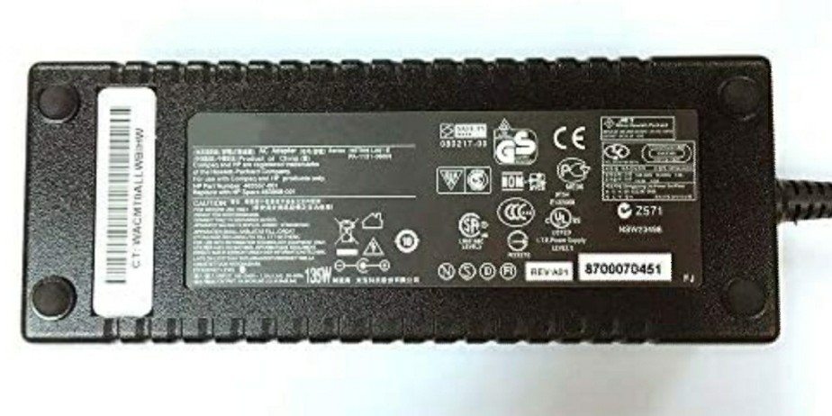 Genuine for HP 135W 19.5V 6.9A AC Laptop Adapter