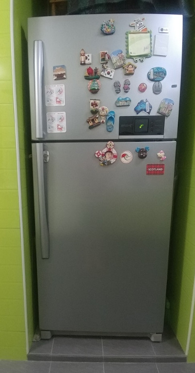Great Condition Lg 458l 2 Doors Refrigerator Fridge Home Appliances Kitchenware On Carousell