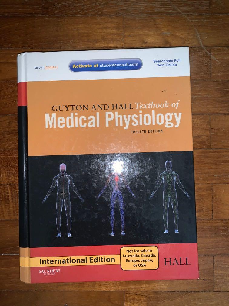 Books　go　Hobbies　on　and　Books　Carousell　Magazines,　Assessment　Physiology　edition,　Textbook　twelfth　Guyton　Toys,　Hall　Medical
