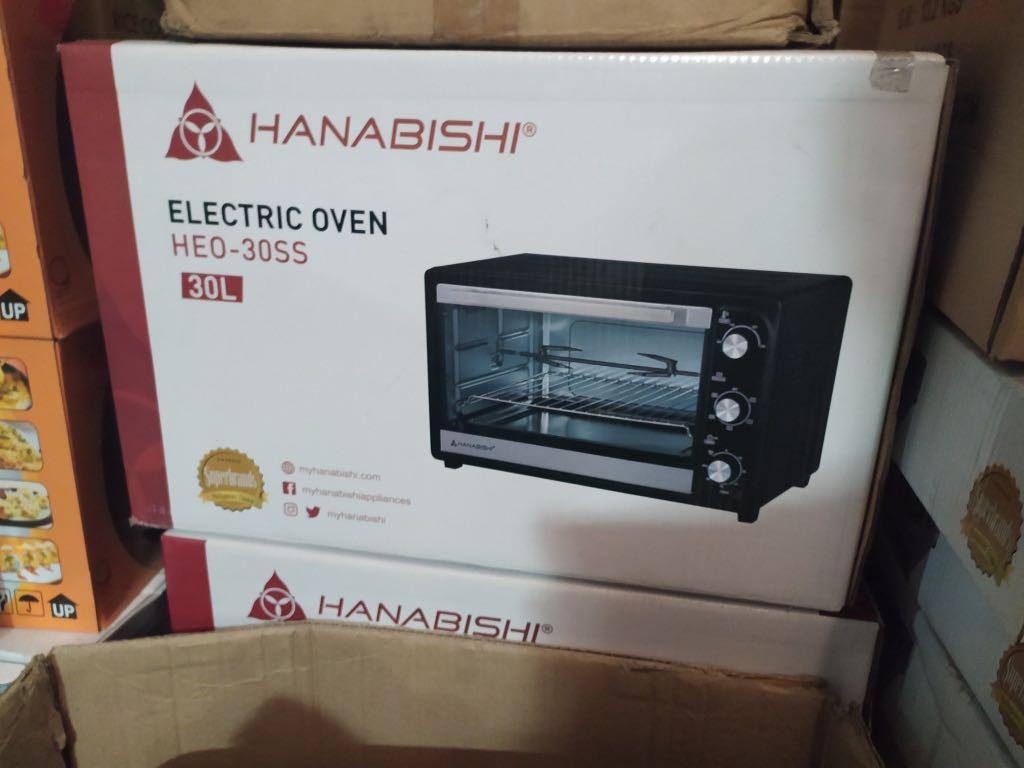 Hanabishi Electric Oven HEO30SS, TV & Home Appliances, Kitchen