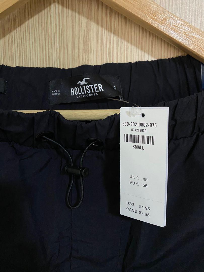 Hollister Crop Taper Nylon Pants Men s Fashion Bottoms Trousers