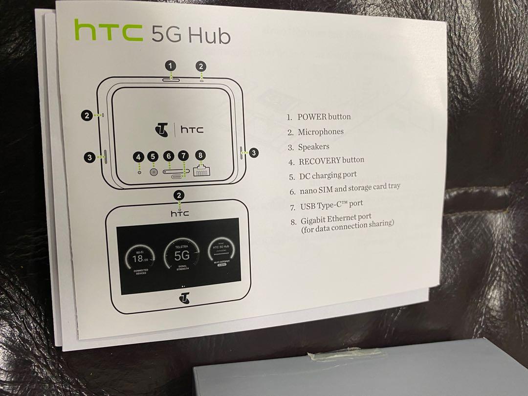 Htc 5g hub 兼容4g cat20 幾乎全頻段cpe router, 手提電話, 手機, 其他手機 - Carousell
