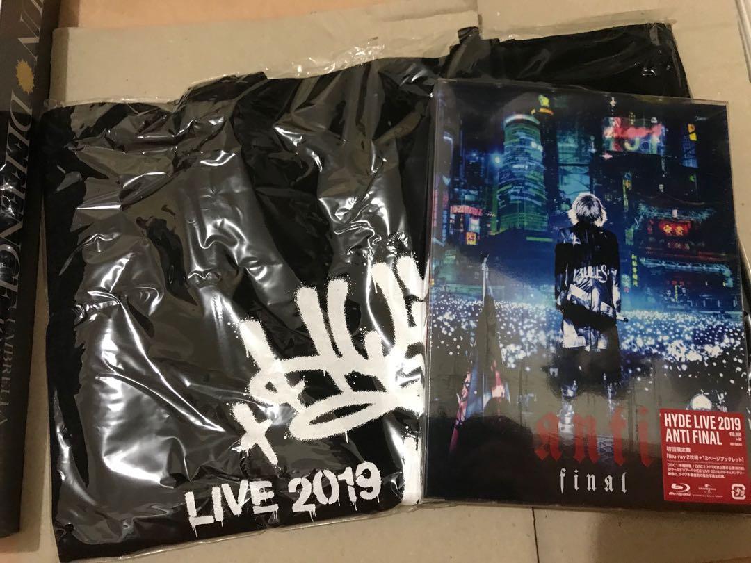 代訂 Hyde Live 19 Anti Final Dvd Blu Ray 日本明星 Carousell