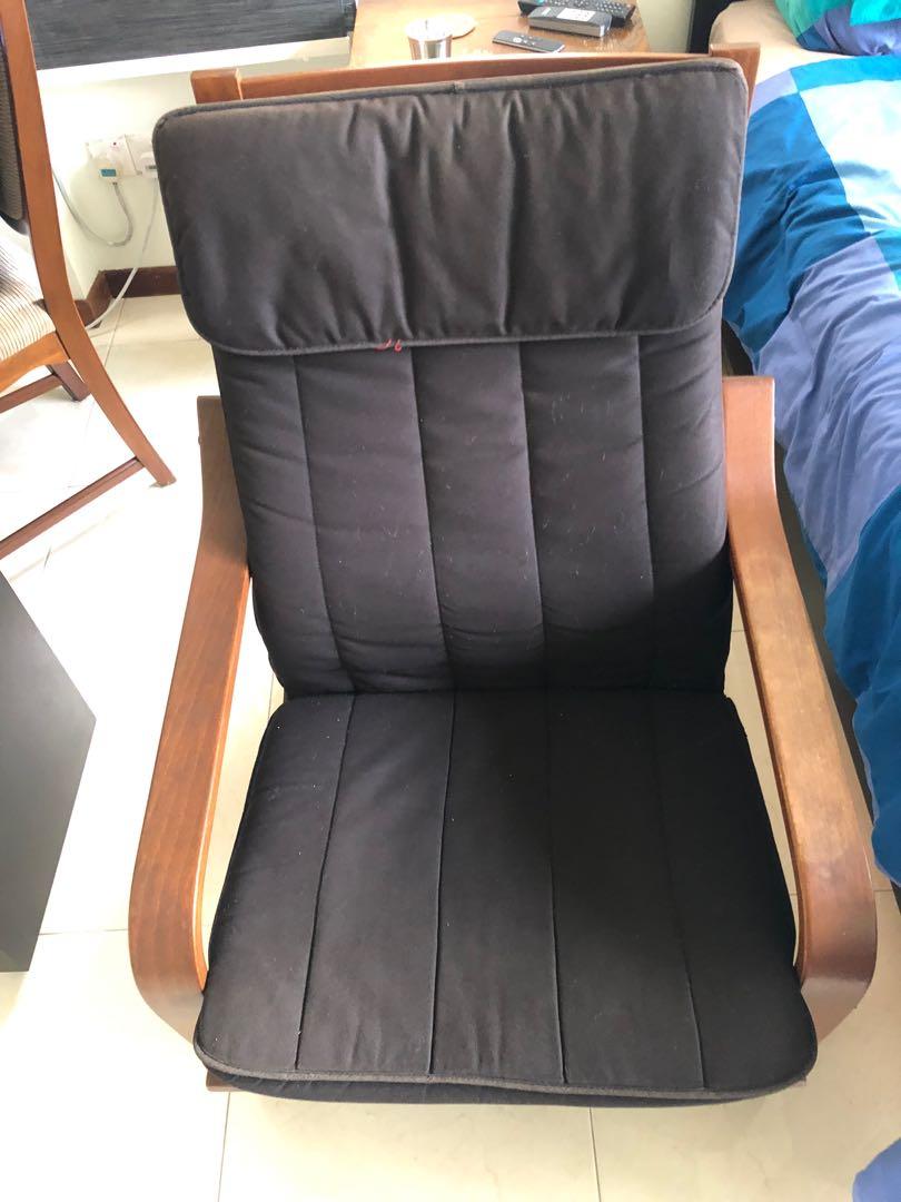 Ikea reclining chair, Furniture & Home Living, Furniture, Chairs on