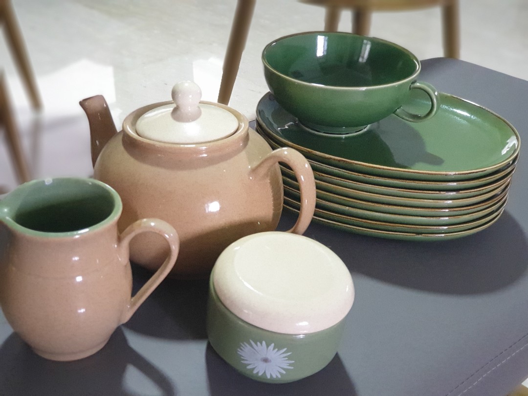 IKEA Tea set Teapot Mug Bowl Plate Dish Sugar, Furniture & Home Living, Kitchenware & Tableware