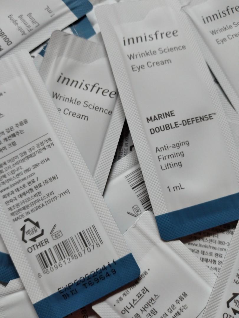 innisfree wrinkle science eye cream