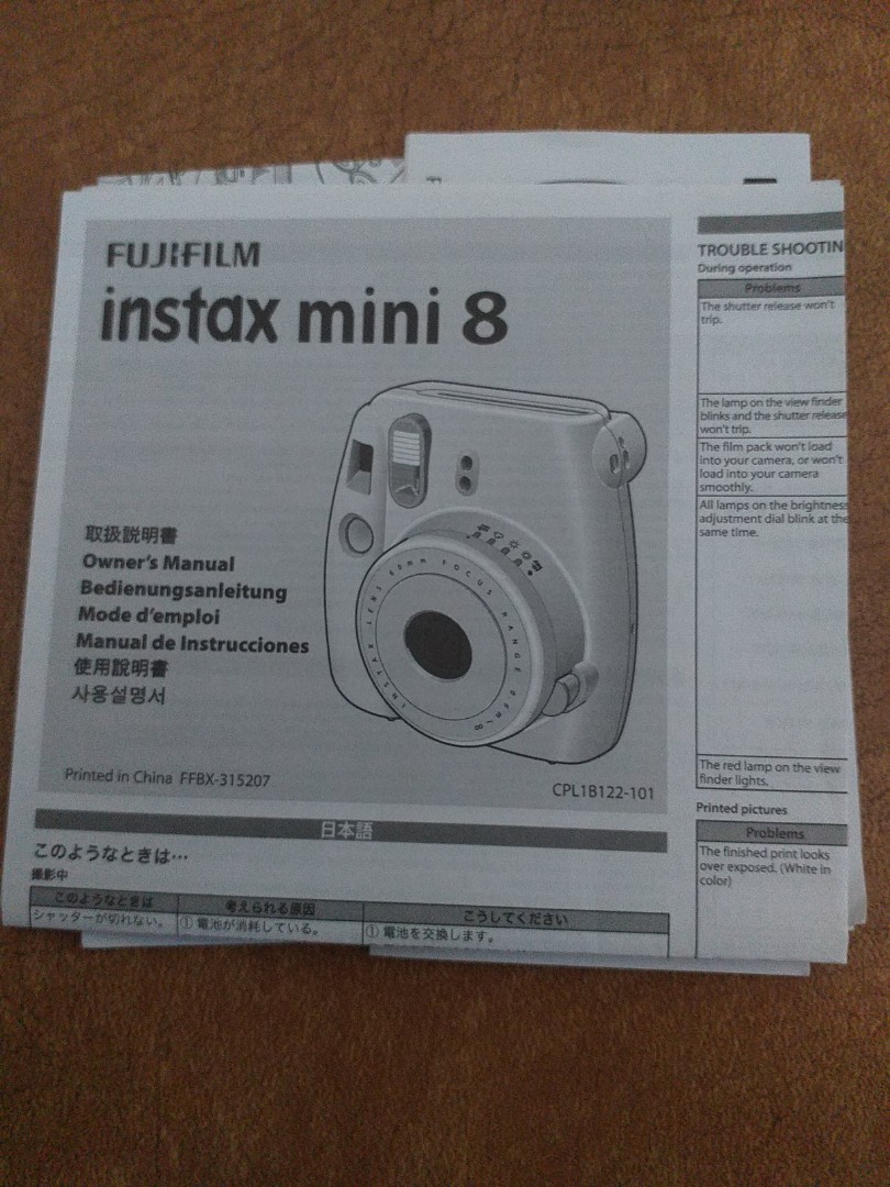 Instax mini 8 (Complete set)