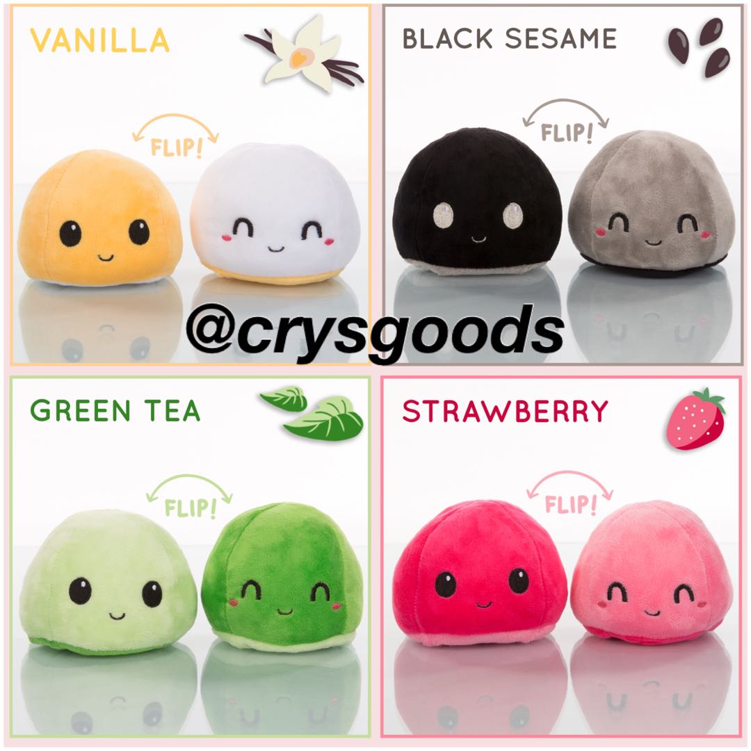reversible mochi plush