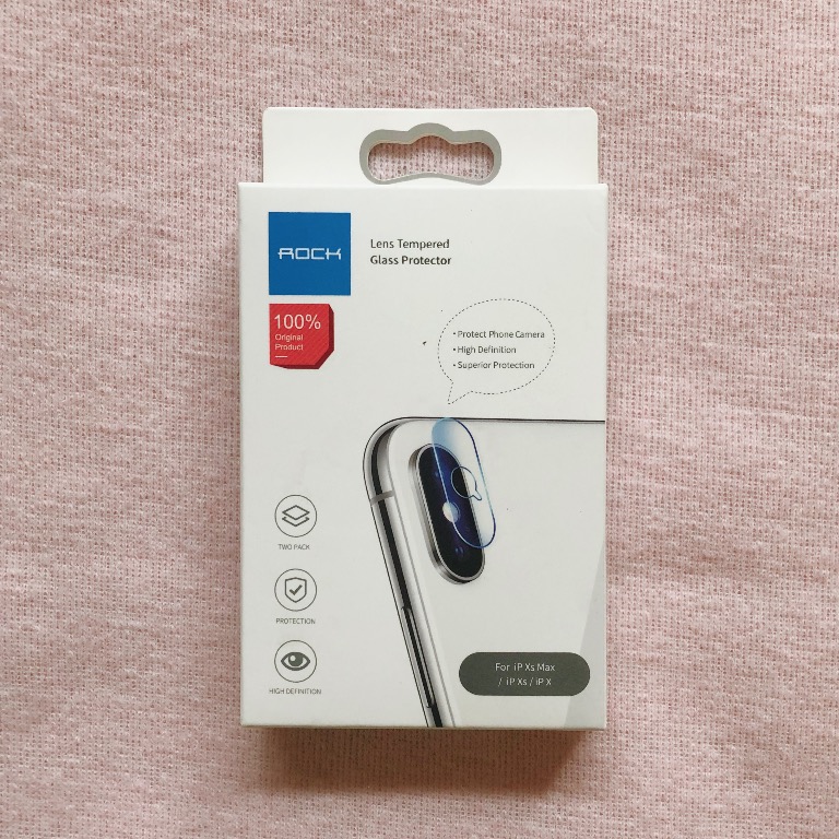 iPhone X/XS Camera Lens Tempered Glass