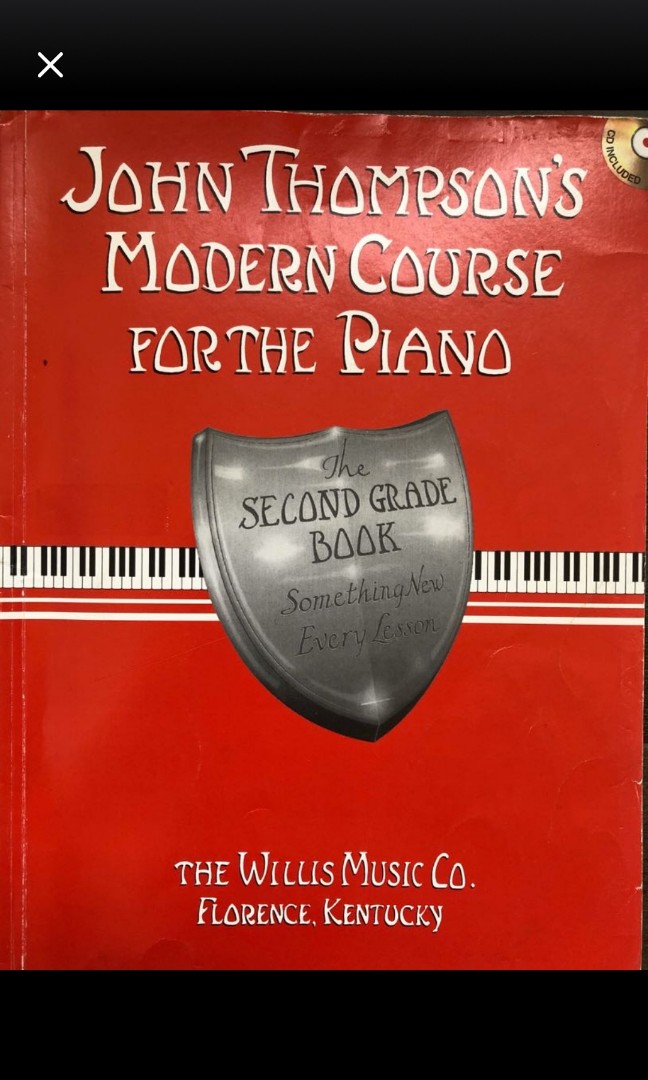 John Thompson Grade 2 With Cd Computers Tech Office Business