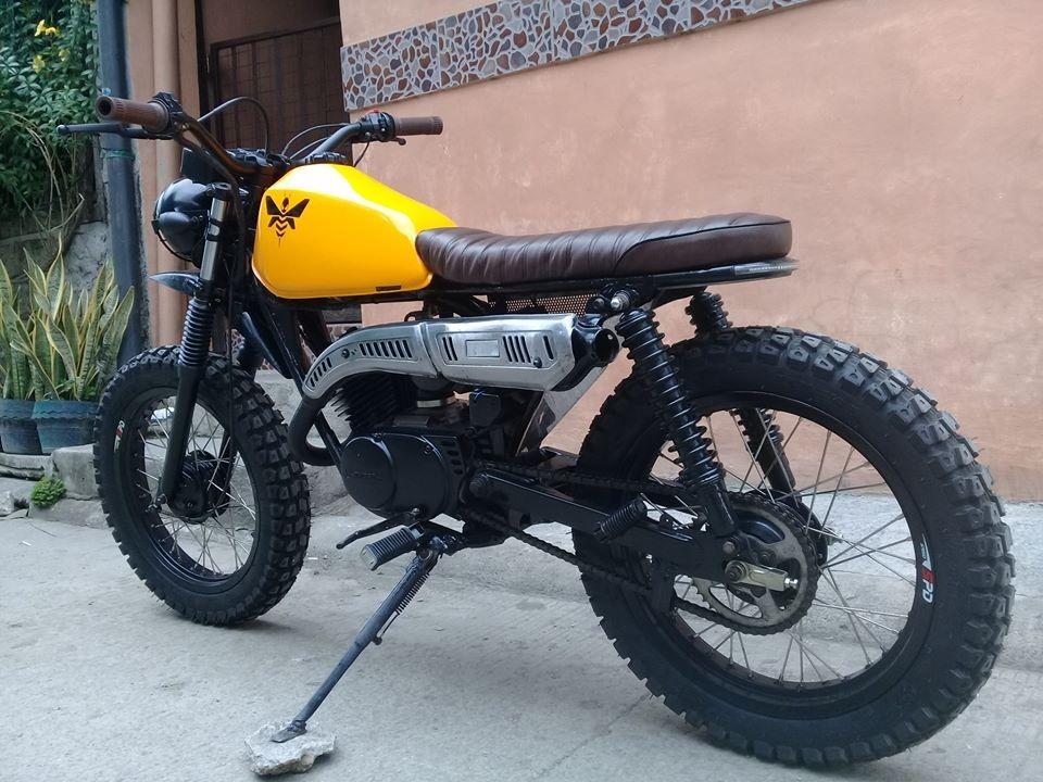 kawasaki ke100 scrambler