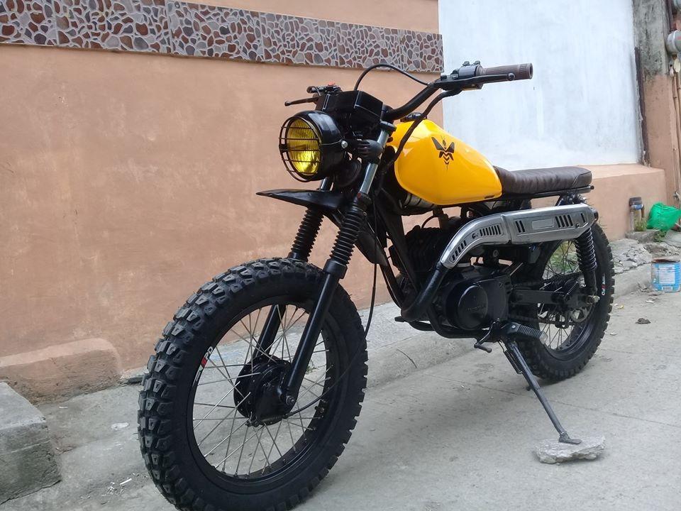 kawasaki ke100 scrambler