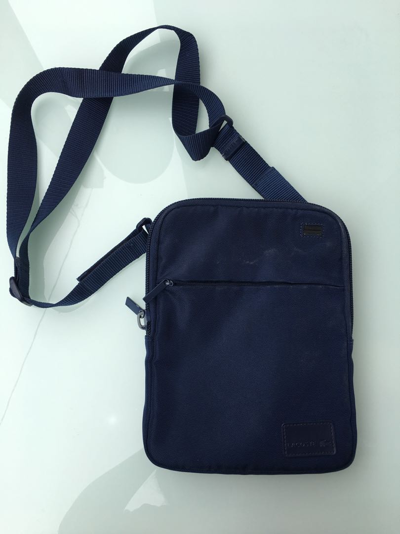 lacoste sling bag for male