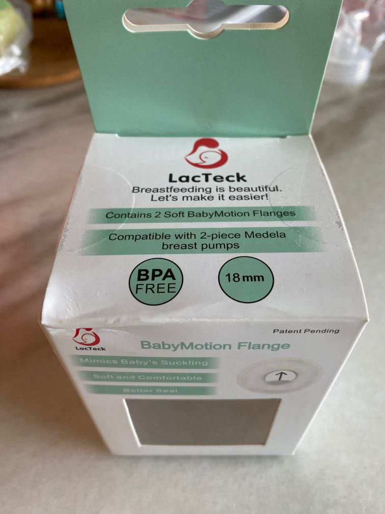 LacTeck Pump Flange (18mm), Babies & Kids, Nursing & Feeding