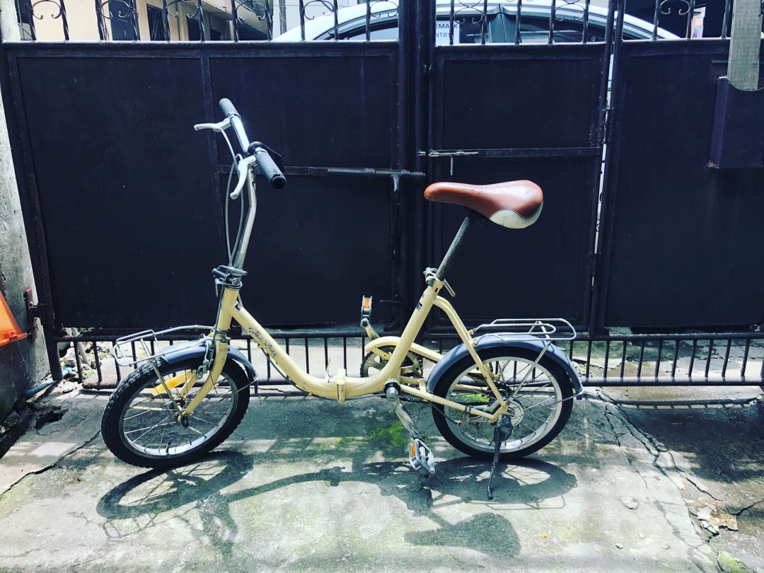 foldable ladies bike