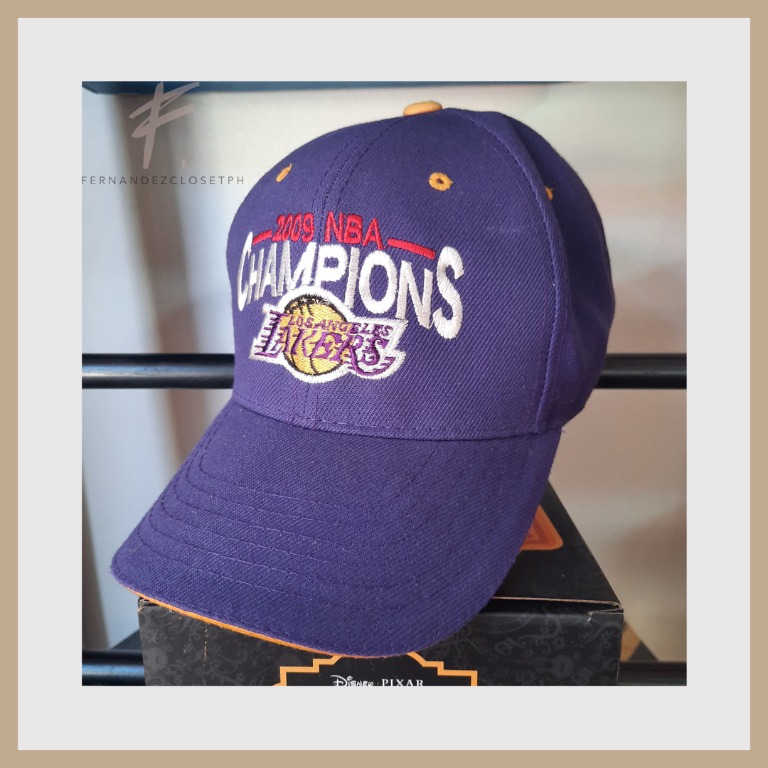 Lakers Championship Cap 2009 Used Pre Loved Men S Fashion Accessories Caps Hats On Carousell