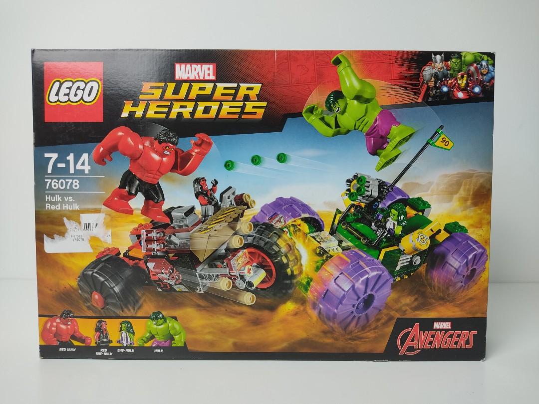 76078 Hulk Vs Red Hulk, Hobbies & Toys & Games on Carousell
