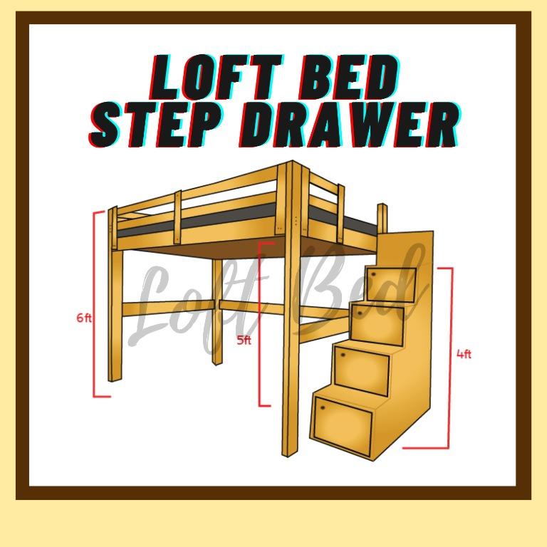 loft beds with drawers