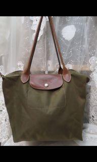 Longchamp M號長柄提包